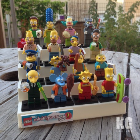 lego minifigure display stand